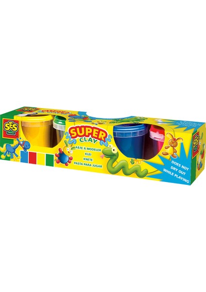 4 Renk X 120Gr Oyun Hamuru