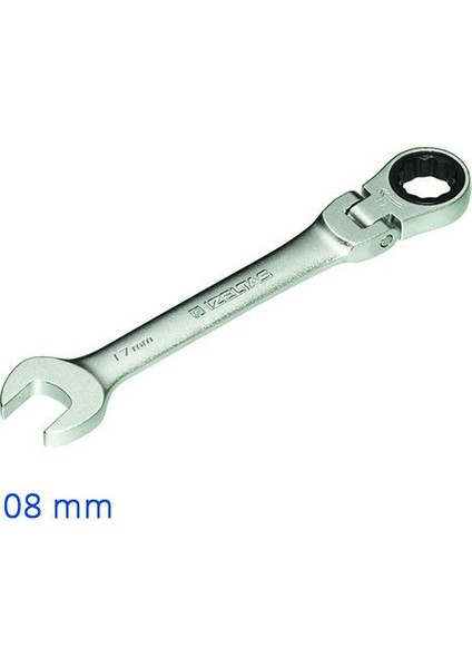 Mafsallı Cırcır Kombine Anah. 08 Mm