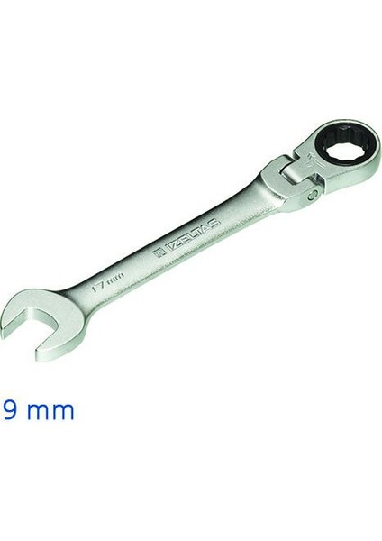 Mafsallı Cırcır Kombine Anah. 09 Mm
