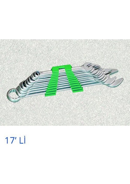 İzeltaş Elta Kombine Anahtar Tk. 17' Li