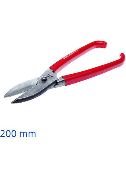 Tenekeci Makası Pvc Kaplı 200 Mm