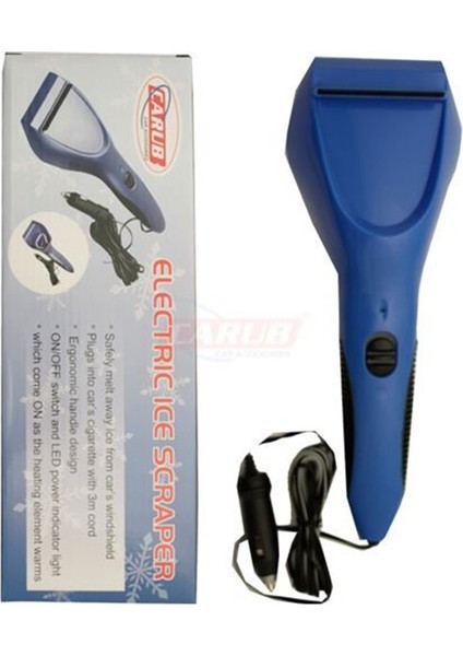 Buz Kazıyıcısı Mavi Elektrikli 24V