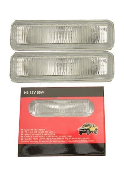 Sis Lambası H3 12V 55W Beyaz Hy051