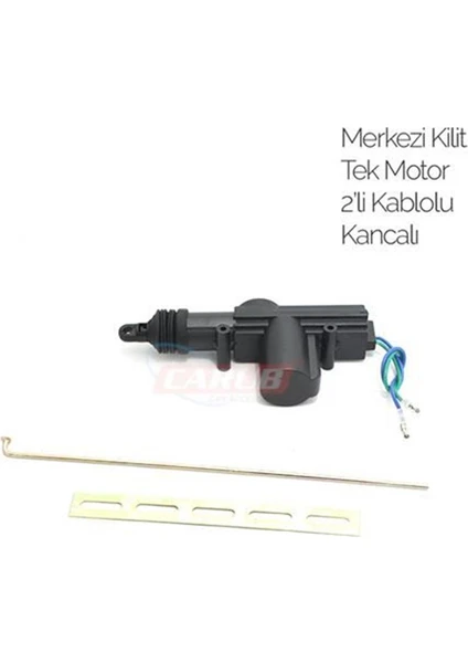 Merkezi Kilit Tek Motor 2'li Kablolu Kancalı