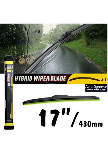 Silecek 430Mm 17 İnch Hybrid Blister Askılı