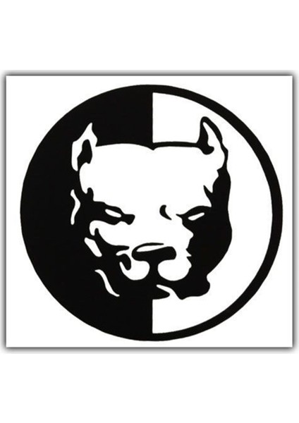 Ozy Pitbull Yazı Araba Oto Sticker ( 6Cm * 6Cm )