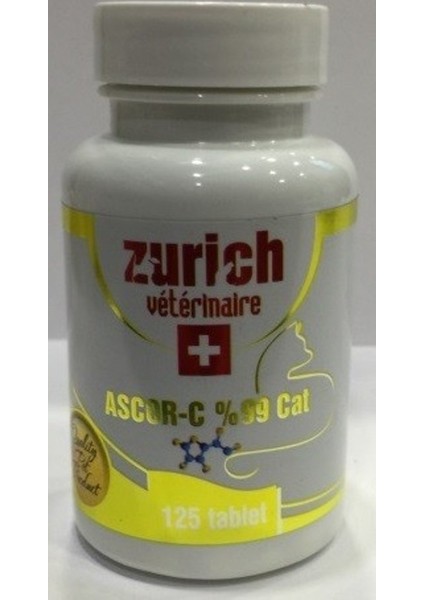 Zurich Ascor-C %99 Cat 125 Tablet