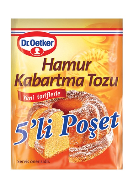 Dr. Oetker Hamur Kabartma Tozu 5 x 2 gr