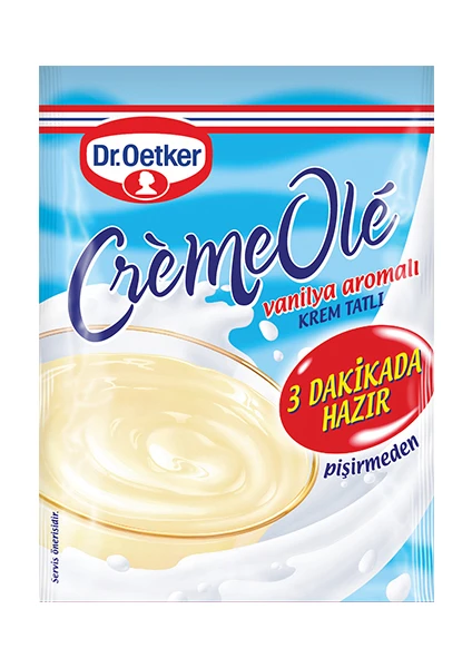 Dr. Oetker Creme Ole Vanilyalı Krem Tatlı 110 gr