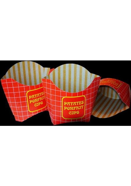Cips Kutusu 400 Adet(4 Paket)