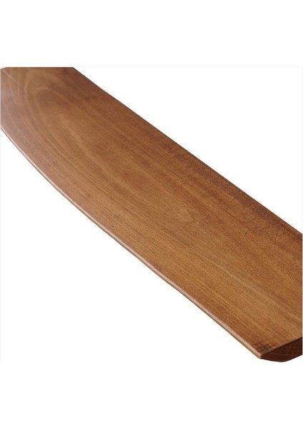 Doğal Kütük Kenarlı Duvar Rafı - 100 cm