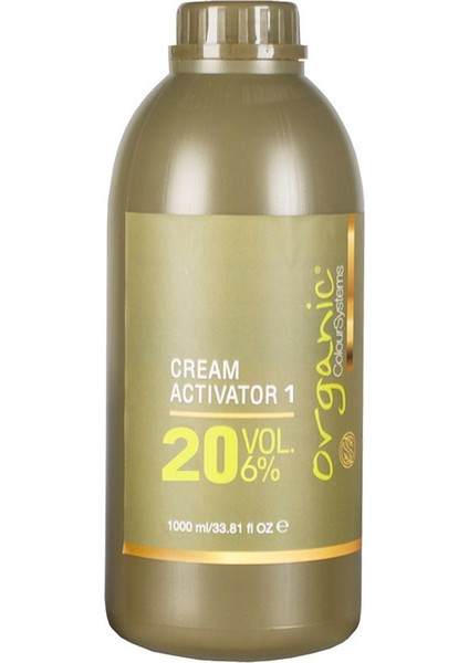 20 Volüm Aktivatör Oksidan %6 No:1 1000 Ml