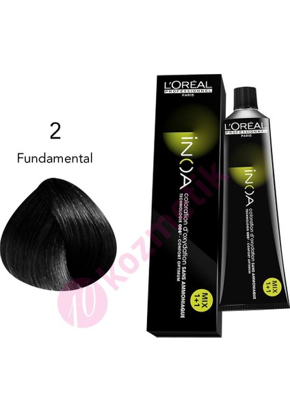İnoa Amonyaksız Saç Boyası No: 2 Fundamental 60Ml
