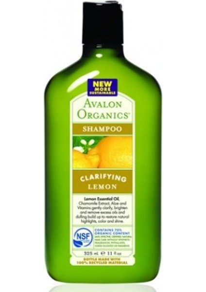 Avalon Organics Organik Limon Özlü Berraklaştırıcı Şampuan 325 ml.