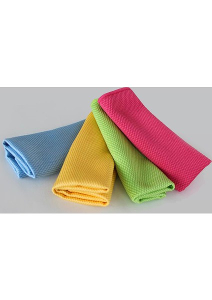 Mikrofiber Cam Bezi 4 adet Eko Paket