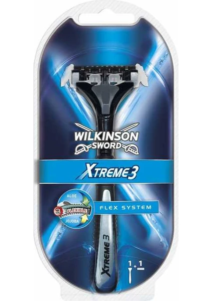 Wilkinson Sword Xtreme 3 - Oynar Başlıklı Sistem Tıraş Bıçağı