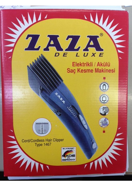 De Luxe Kablolu/Kablosuz Şarjlı Saç Kesme Makinesi fırsatları