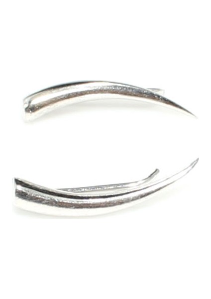 925 Ayar Gümüş Diş Earcuff Küpe