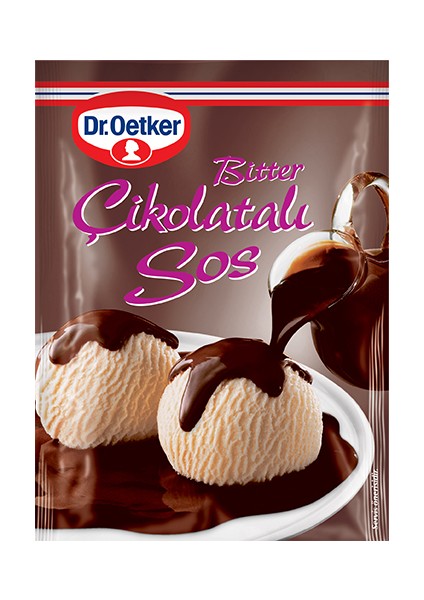 Dr.Oetker Bitter Çikolatalı Sos 125 gr