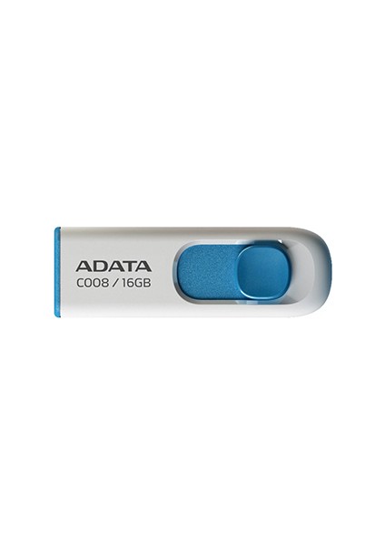 C008 16 GB USB Bellek Beyaz - Mavi