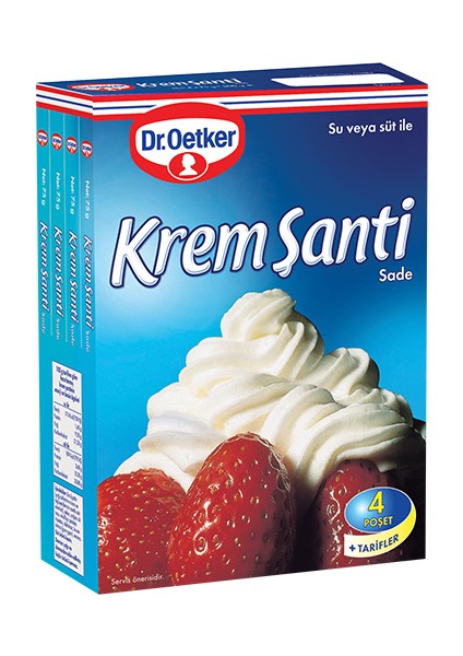 Dr.Oetker 4'lü Krem Şanti 300 Gr