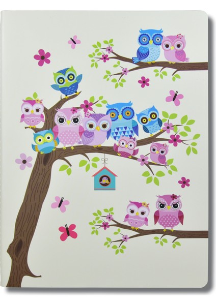 Desıgn Serı 18.5*25 / Owls Family Defter fiyatları