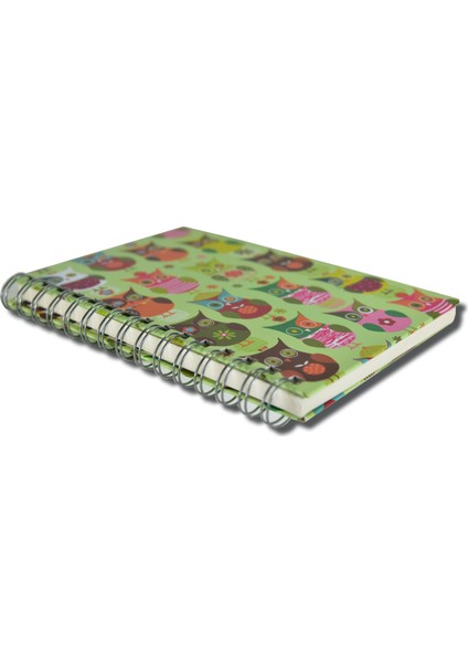 Owls Green - 20*28 Defter