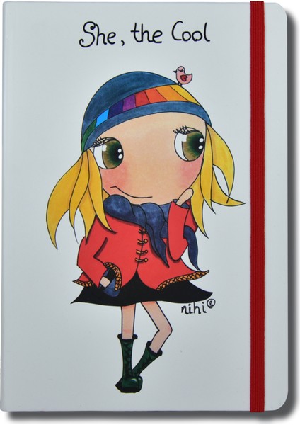Nihi Defter Lastikli 21*14.5 / Cool Defter