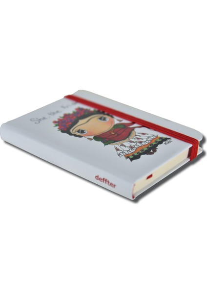 Nihi Defter Lastikli 11*7.5 / Frida Defter
