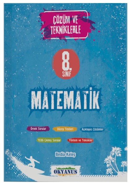 8. Sınıf TEOG Çözüm ve Tekniklerle Matematik Okyanus Yayınları