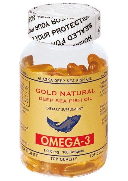Gold Naturel Omega 3 100 Soft Gels