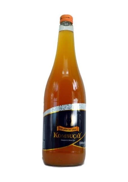 & Kombucha Siyahçaylı 6 X 1 Litre Fermante Probiyotik İçecek