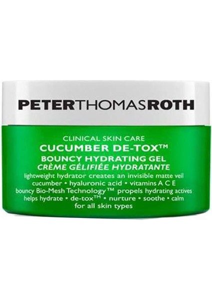 PETER THOMAS ROTH Cucumber De-Tox Bouncy Hydrating Gel 50 ml