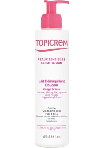 Gentle Cleansing Milk Face&Eyes Yüz Ve Göz İçin Yumuşak Temizleme Sütü 200Ml