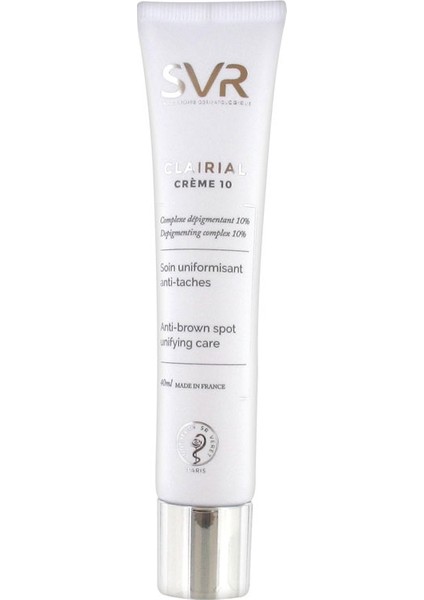 Clairial Creme 10 Kahverengi Leke Kremi 40 Ml