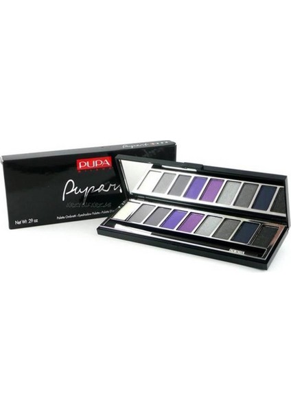 Milano Pupa Milanort Eyeshadow Palette Far - Electric Allure Shades