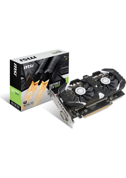 NVIDIA GeForce GTX 1050 2GT OC 2GB 128 bit GDDR5 DX(12) PCI-E 3.0 Ekran Kartı (GTX 1050 2GT OC)