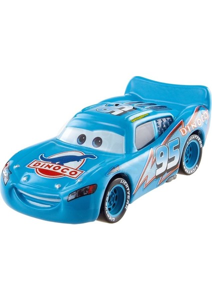 Cars Flash Mcqueen Dınoco Cars Tekli Karakter Araçlar