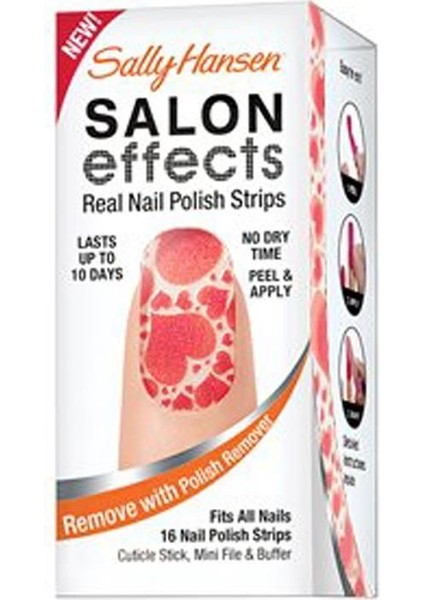 Salon Effects- Gerçek Ojeden Yapılan Desenli Oje Bandı