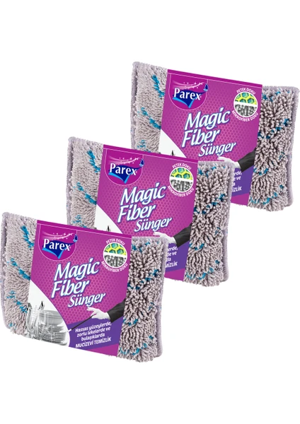 3 Adet Magic Fiber Bulaşık Süngeri