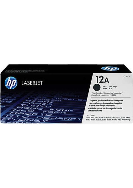 Hp Q2612A Siyah Toner Kartuş (12A)