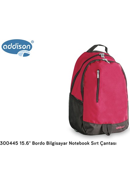 300445 15.6 Bordo Bilgisayar Notebook Sırt Çantası