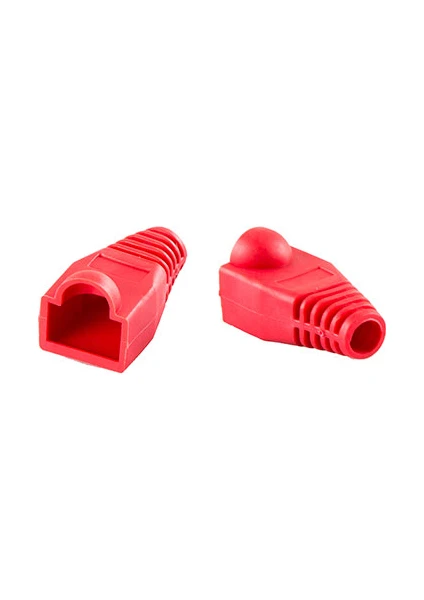 S-link SL-RJ40 RJ45 25 Li Paket Kırmızı Jack Kılıfı