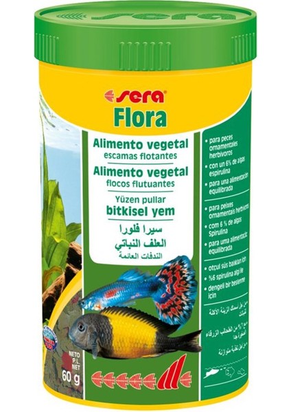 Flora Bitkisel Pul Yem 250 Ml
