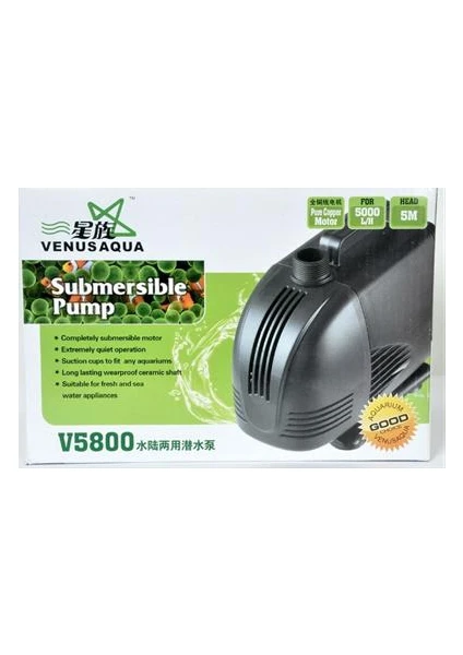 V5800 Sump Motoru 5000L/H 105W