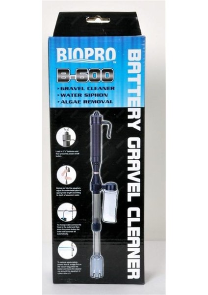 B-600 Pilli Dip Süpürge