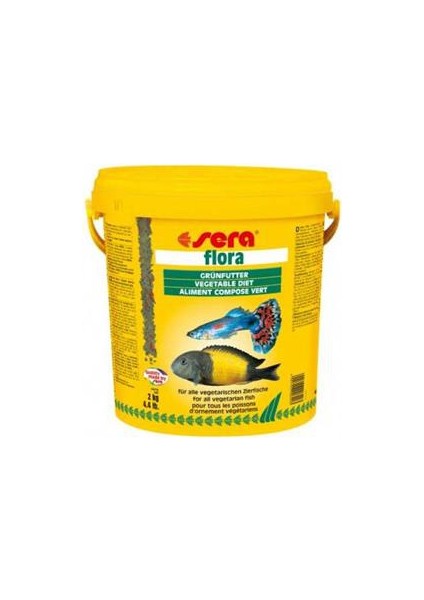 Flora Bitkisel Pul Yem 1000Gr