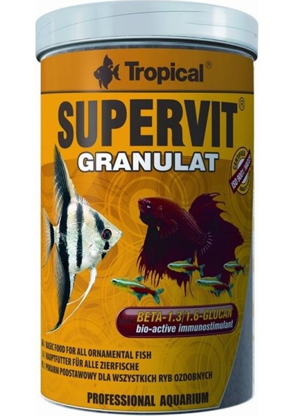 Supervit Granulat 250Gr Açık