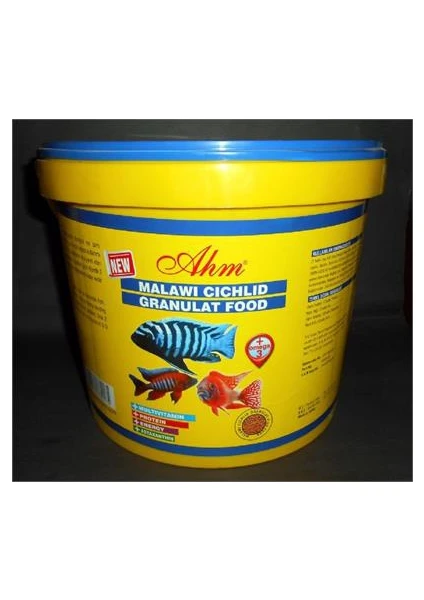 Ahm Marin Malawi Cichlid Granulat Food 3000Gr Kova