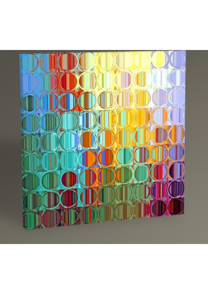 Renkli Dallar Tablo 40X40